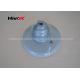Professional Porcelain Suspension Insulator With Ball / Socket Connection Way