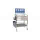 Mobile Adjustable Stainless Steel Hospital Crash Cart With Drawers