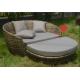 Leisure outdoor furniture rattan chaise lounge