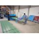 Aluminum Galvanized Roof Sheet Roll Forming Machine 1219mm Feeding Width With Pre - Cutting