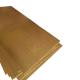 ASTM Gold Plated Brass Sheet Plate metal C22000 Polished Mill Surface