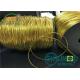 Custom Gold and Silver Garments Accessories Round Elastic Cord Thread String for Hanging