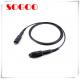 PDLC Outdoor Tactical Armored Fibre Optic Cable CPRI FC / SC FTTA Waterproof