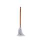 Dish Mops Cotton Fiber Head Natural wood Handle for Cooking or Cleaning