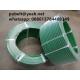 85A Green Color Polyurethane Round Belt With High Tensile Tear Strength