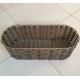 China manufactured pp rattan flower planter basket, storage baskets