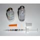 Sterilized EO Gas Disposable Medical Insulin Syringe With 25mm Needle Length