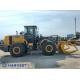 XCMG 6 Ton Wheel Loader LW600KN With Grapple For Round Logs In Ghana, Gabon