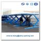 Scissor Car Parking Lifts Double Level Car Parking System Garage Storage