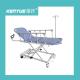 Hydraulic Ambulance Stretcher Trolley Blue For Hospital Medical