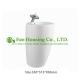 Ceramic basin sanitary ware bathroom shower hair shampoo cabinet mounted wall round vanity basin pedestal basin