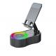 Integrated Bluetooth Speaker 3000mAh Power Bank With USB Port TWS Pairing RGB Lighting Portable For Music Lovers