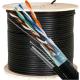 Messenger UTP Outdoor CAT5E Cable 24 AWG 4 Pairs Bare Copper UV-PE Jacket