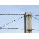 Garden Anti-Theft Single Strand Galvanized Steel Barbed Wire Fence