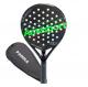 3K Carbon Fiber Face Paddle Raquette Padel Tennis Racket Soft EVA Core With Bag