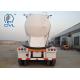 Q345 Material 3 Axles 48cbm Bulk Cement Tank Semi Trailer Trucks With ISO / 3C / BV / IFA / SGS