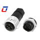M19 Multic Pin Male To Female Cable Connectors Waterproof 3 Power 5 Signal IP67