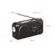 Bluetooth Rechargeable FM Radio 400g Customized LOGO Promotion With Alarm Clock
