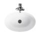 Porcelain Bathroom Basin Modern Under Counter 522x361x231mm