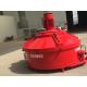 Aggregate Powder Mortar Pan Mixer 500L Capacity Cement Precast 18.5kw Power