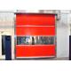 Durable High Speed Doors With Full Transparent 1.5mm PVC Window