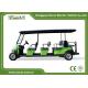 Tourist Electric Sightseeing Car , Electric Golf Carts With 11 Seater