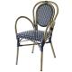 Non Perishable French Bistro Rattan Garden Dining Chairs