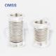 CF25 Vacuum Fittings Stainless Steel CF Compressible Bellow Connections