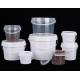 HDPE Material Plastic Food Bucket White Or Other Color 0.2L-20L