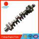 Engineering Machinery Forged Crankshaft factory for STEYR WD615, hardness up to 63HRC