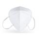 4 Ply  KN95 Face Mask White Color Protetive For Dust / Virus / Smoke