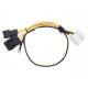 Electric Custom Power Cable Wire Harness Assembly OD3.3mm IP67