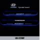 Hyundai Accent LED lights side step car door sill led light pedal scuff