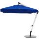 13 ft Heavy duty strong windproof Beach umbrella outdoor large square cantilever umbrella with fringe---2091M4
