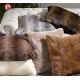 Faux Fur Pillows Cover Cushion Case Natural Color Tag For Home Decor