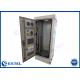 IP55 32U Racked Outdoor Server Cabinet With One Front Door