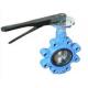 DN 100 PN 16 water butterfly valves SS Body By Lever Operated And Seat is EPDM