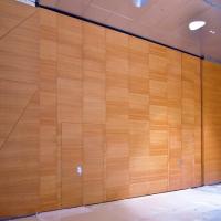 Foldable Operable Meeting Room Partition Walls Customized Color