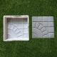 Concrete Silicon Plastic Paver Mould 20-25mm Thickness For Garden Path