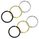 Fashion Steel Seamless Hinged Nose Hoop Ring Septum Clicker Ear Cartilage Tragus Helix Piercing Charming Body Jewelry