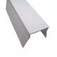 1.1mm Extruded Aluminum Edging Flashings For Ceiling Trims Ridge Capping Decoration