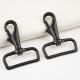 Zinc Alloy 1.5 Black Metal Hook Clasp For Dog Leash