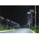 Cost Saving Green Powered White Lights 11W Solar LED Street Light System For Side Walks