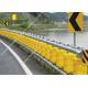 EVA Material Traffic Roller Crash Barrier Yellow Orange color