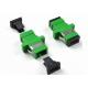 ROHS Certified Sc Fiber Coupler / Fiber Optic Connector Adapters for CATV System