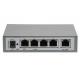 10 100 1000M Power Over Ethernet Switch 4 Port 15.4W For IP Camera