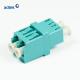 ADTEK LC Fiber Optic Adapter Aqua With Zirconia Sleeve