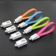Key chain Apple Lightning to USB Cable 20cm length, usb cable for apple iphone 6 plus