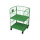 L Type Collapsible Roll Cage Containers Box Electro Galvanized