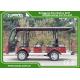 EXCAR white 11 Seater 72V Electric Sightseeing Bus With Storage Basket